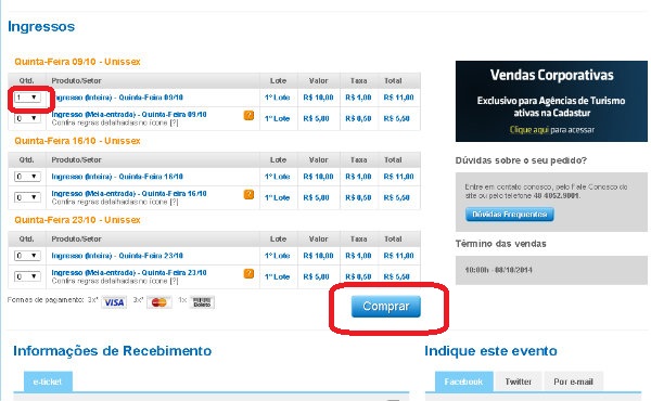Oktoberfest 2014 ingressos 