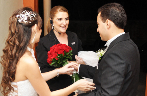 cerimonial no casamento