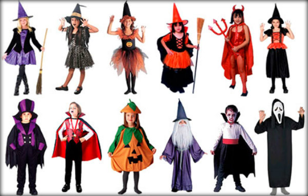 Roupas para o Halloween infantil