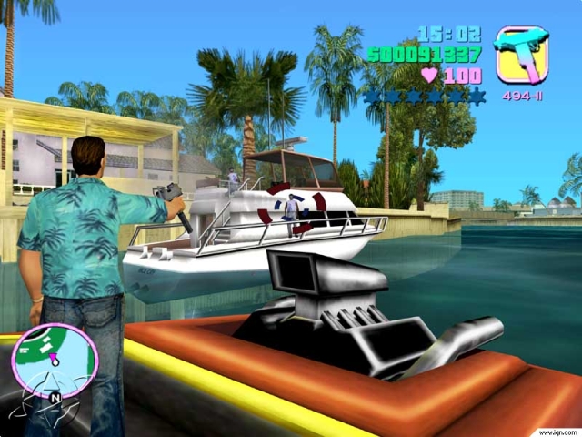 Como nada no GTA Vice City