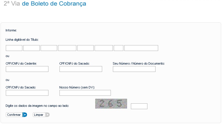 Atualizar boleto BB com código de barras