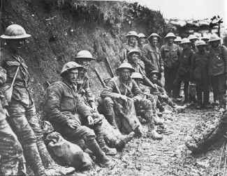 Primeira Guerra - trincheiras
