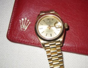 ROLEX OURO