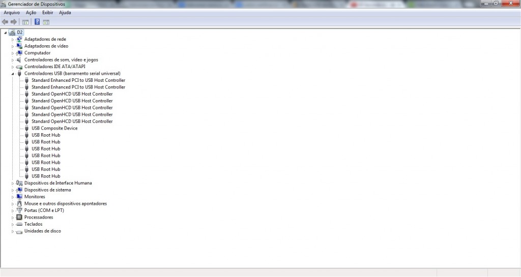 verificando usb